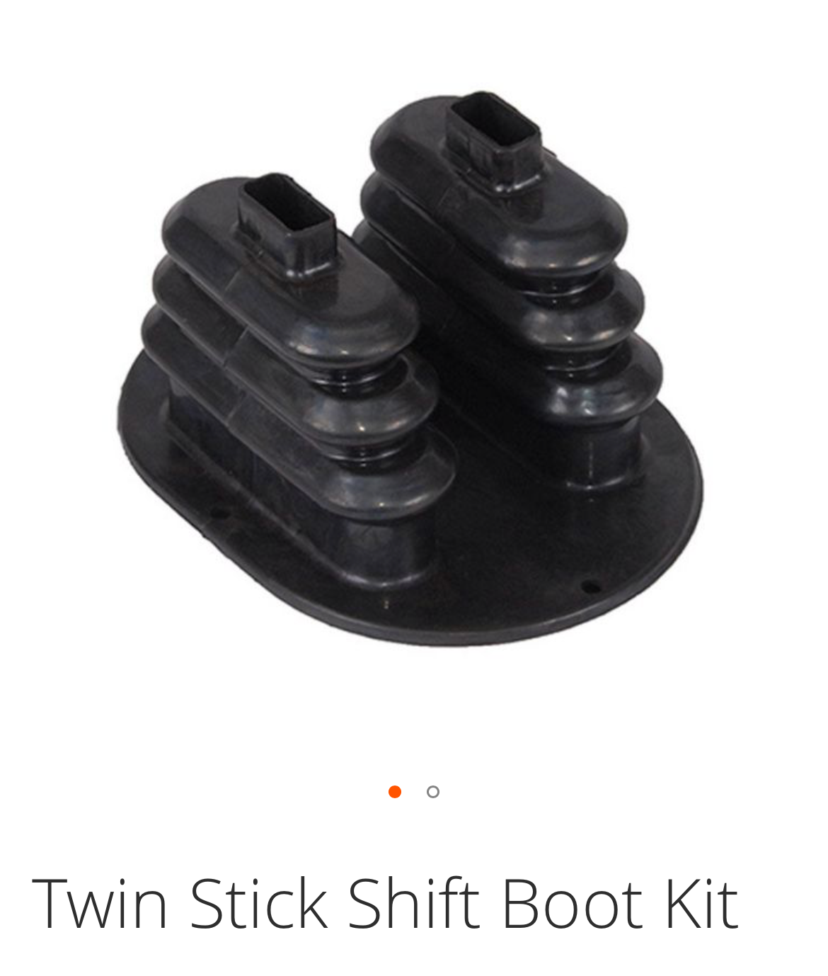Trail Gear twin stick shifter boot kit