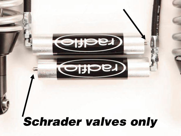 RCLT compatible Radflo Coilover with Remote Reservoir